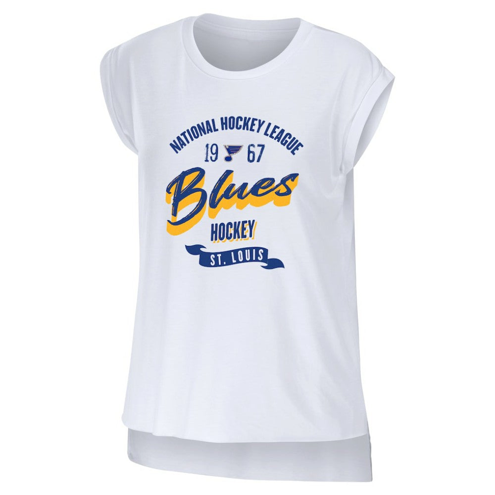 St. Louis Blues WEAR by Erin Andrews Women's Domestic Tank Top On Sale