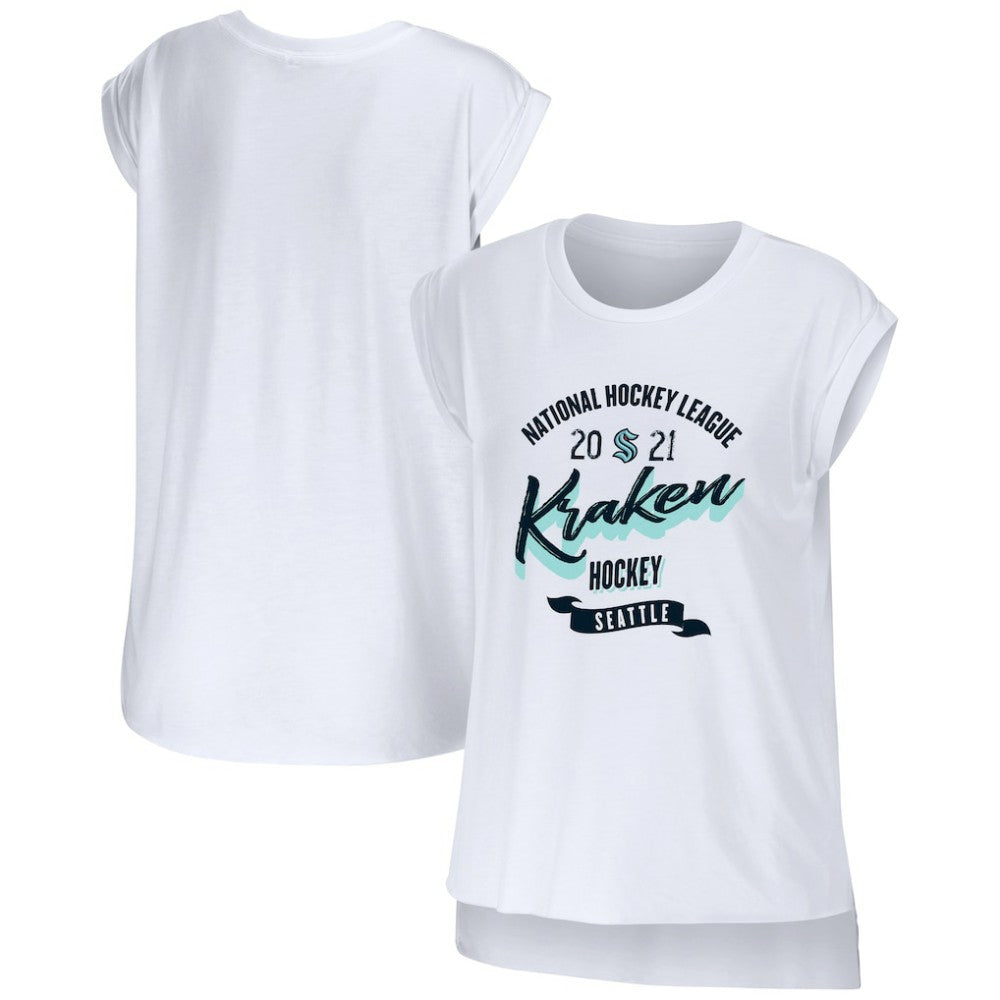 Seattle Kraken WEAR by Erin Andrews Women's Domestic Tank Top On Sale