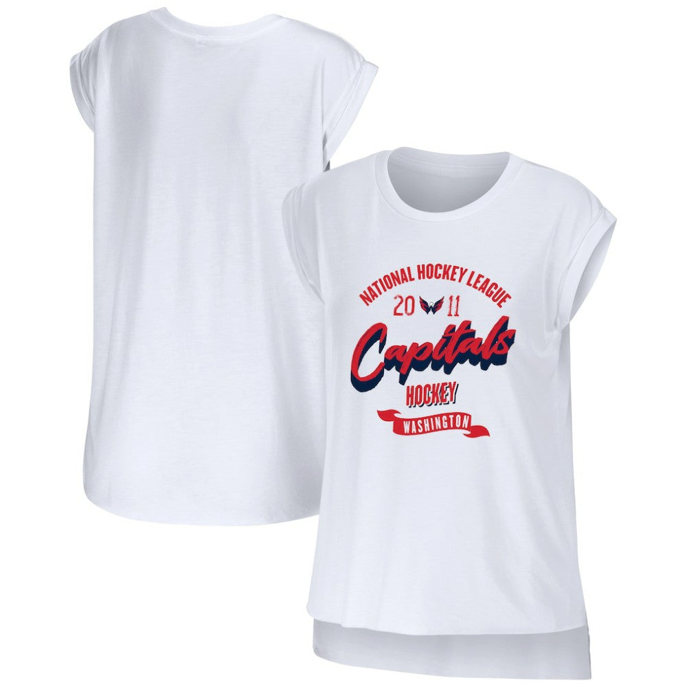 Washington Capitals WEAR by Erin Andrews Women's Domestic Tank Top Sale