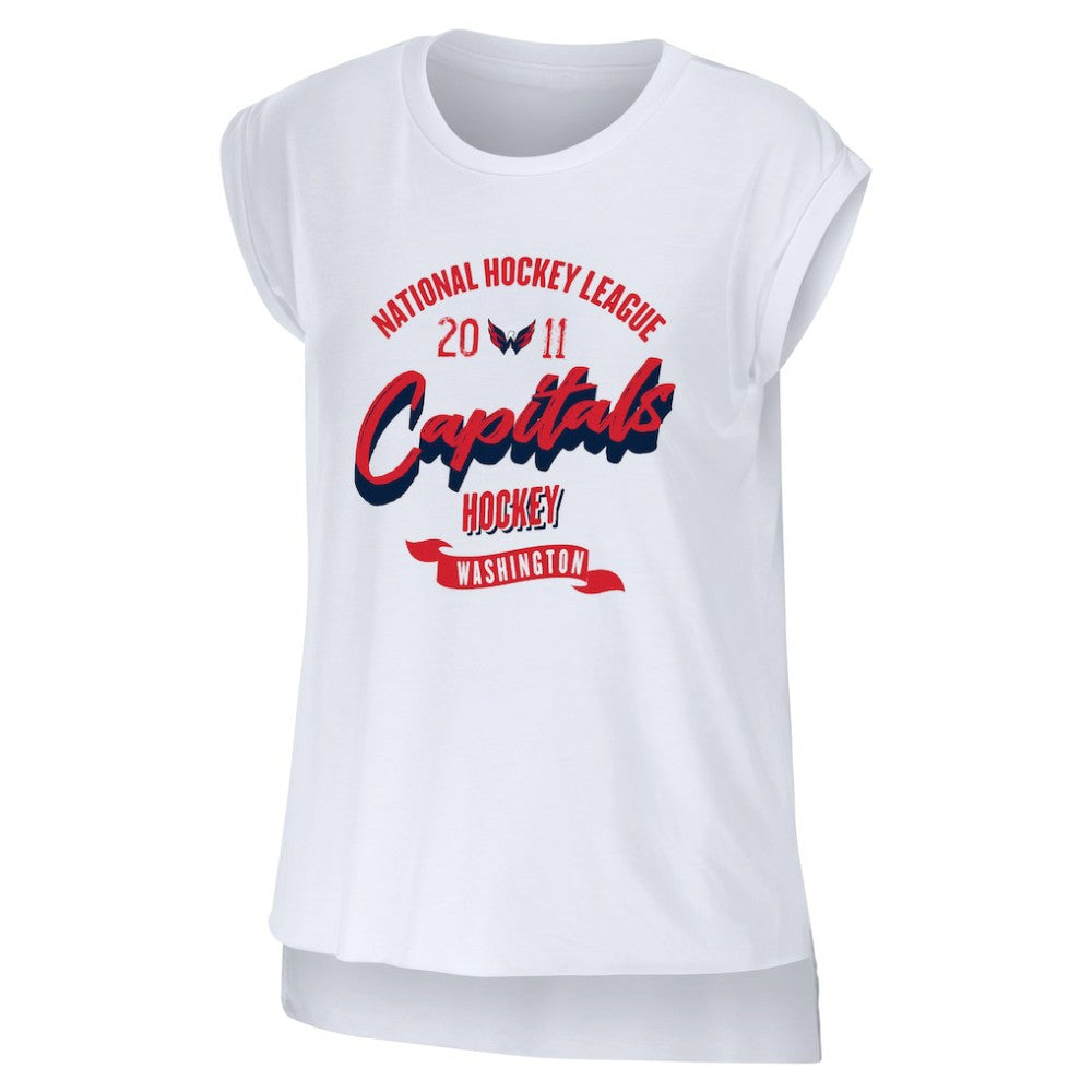 Washington Capitals WEAR by Erin Andrews Women's Domestic Tank Top Sale