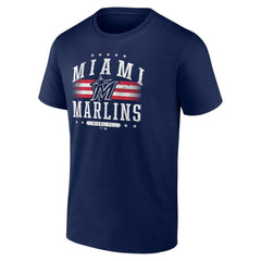 Miami Marlins Americana Team T-Shirt | MLB Sale