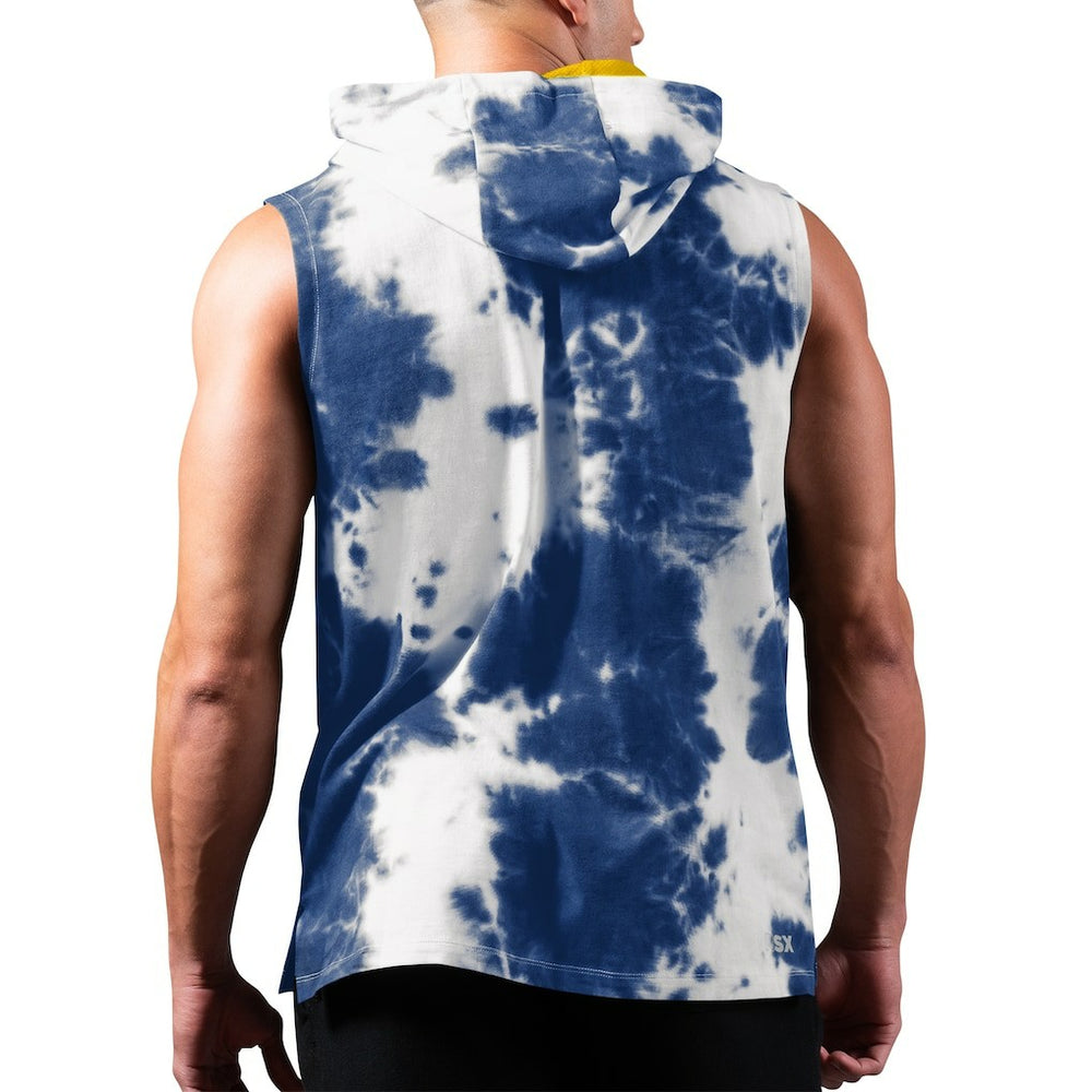 Los Angeles Rams  MSX by Michael Strahan Resistance Sleeveless Pullover Hoodie