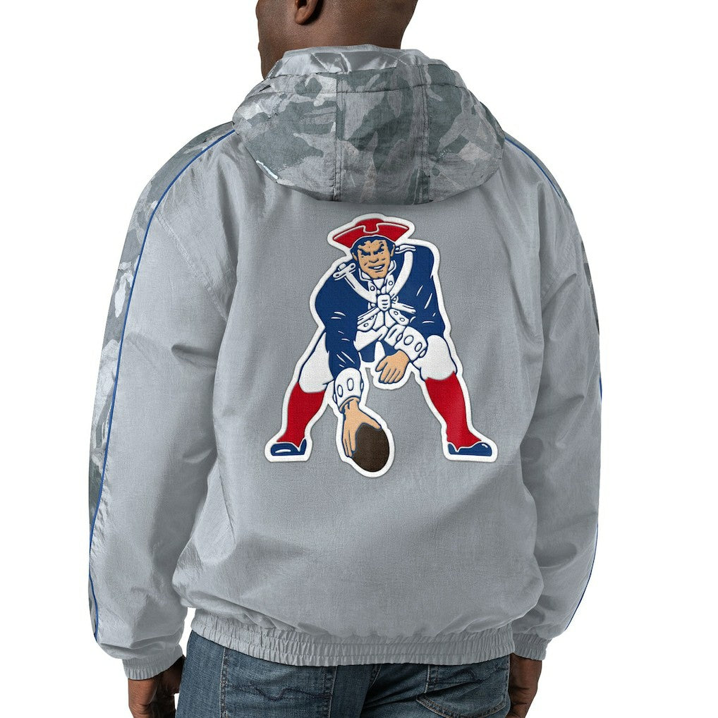 New England Patriots  Starter Thursday Night Gridiron Throwback Full-Zip Jacket