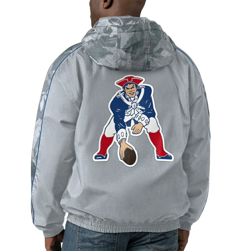 New England Patriots  Starter Thursday Night Gridiron Throwback Full-Zip Jacket