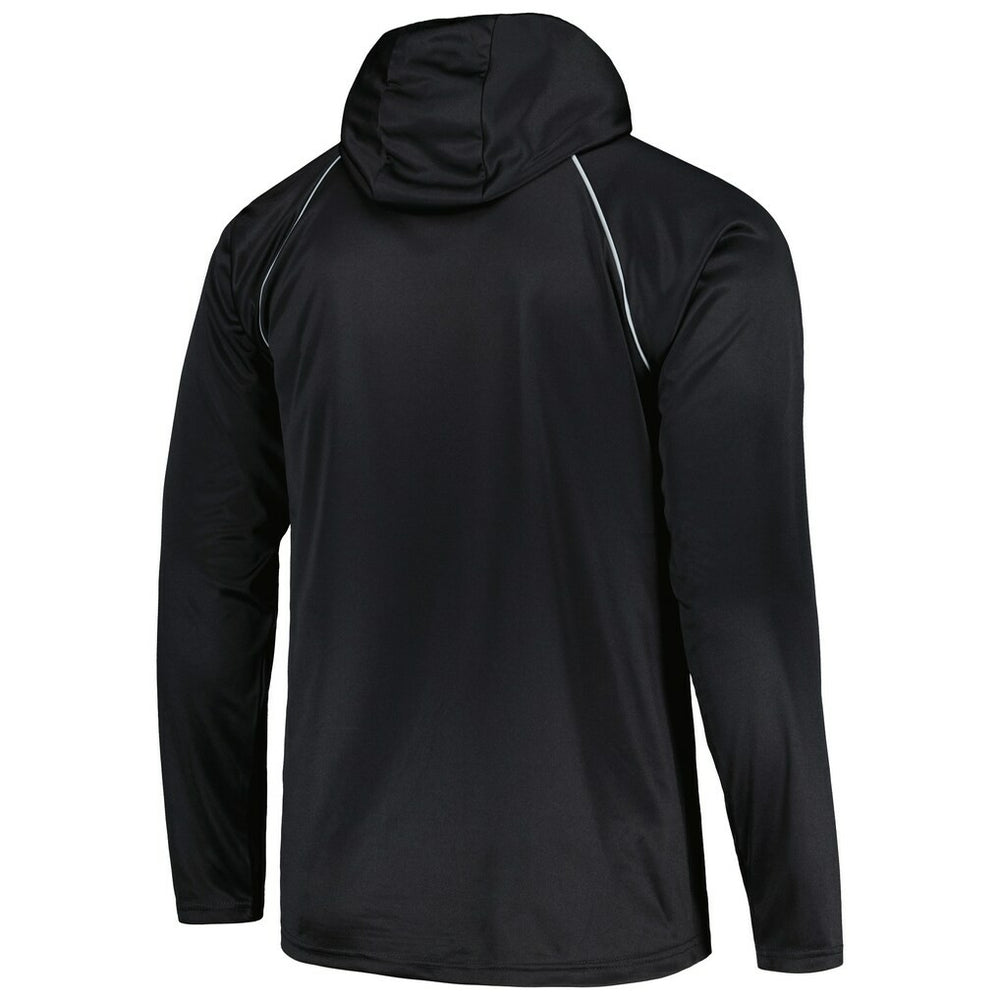 Las Vegas Raiders  Starter Gridiron Classics Throwback Raglan Long Sleeve Hooded T-Shirt