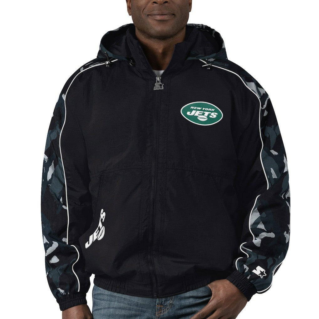 New York Jets  Starter Thursday Night Gridiron Full-Zip Hoodie