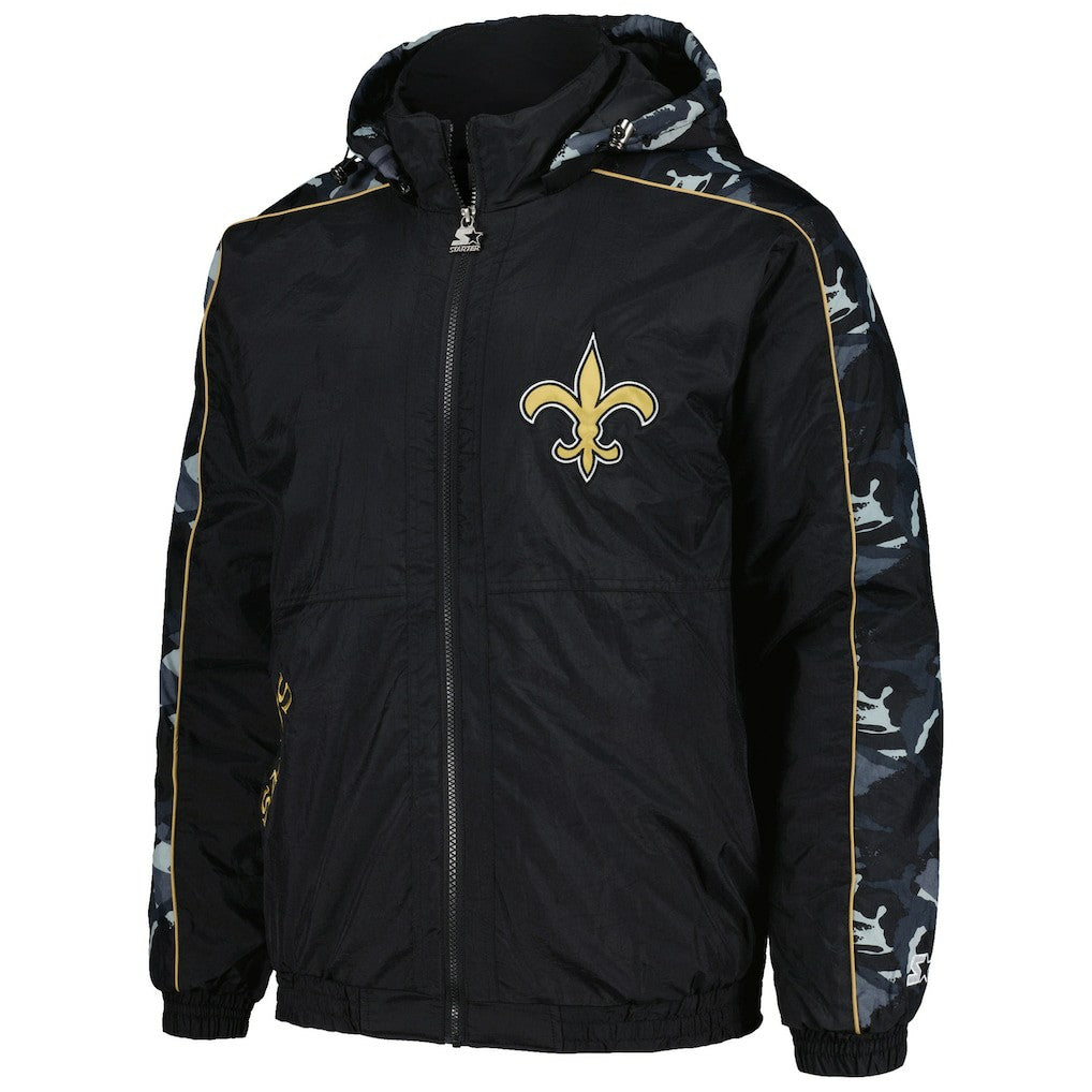 New Orleans Saints  Starter Thursday Night Gridiron Full-Zip Hoodie