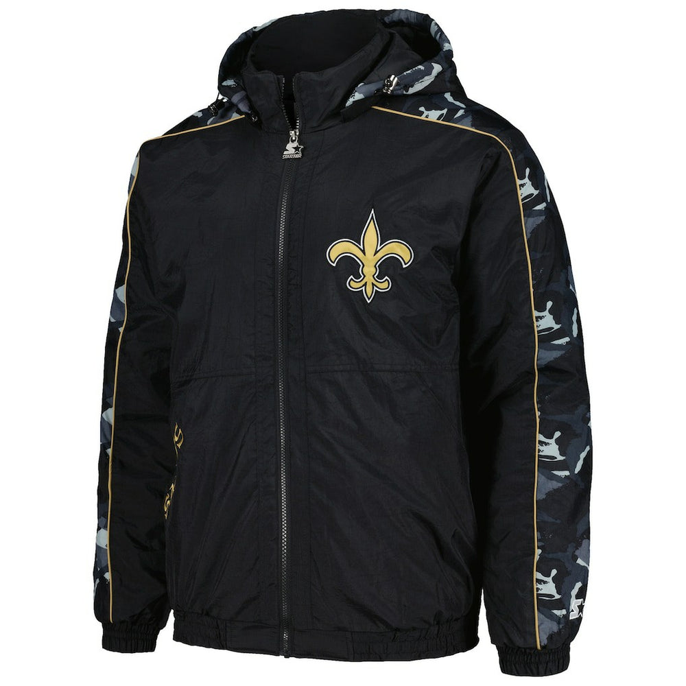 New Orleans Saints  Starter Thursday Night Gridiron Full-Zip Hoodie