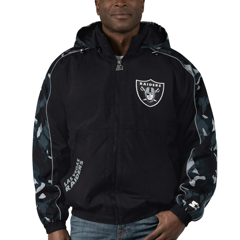 Las Vegas Raiders  Starter Thursday Night Gridiron Full-Zip Hoodie