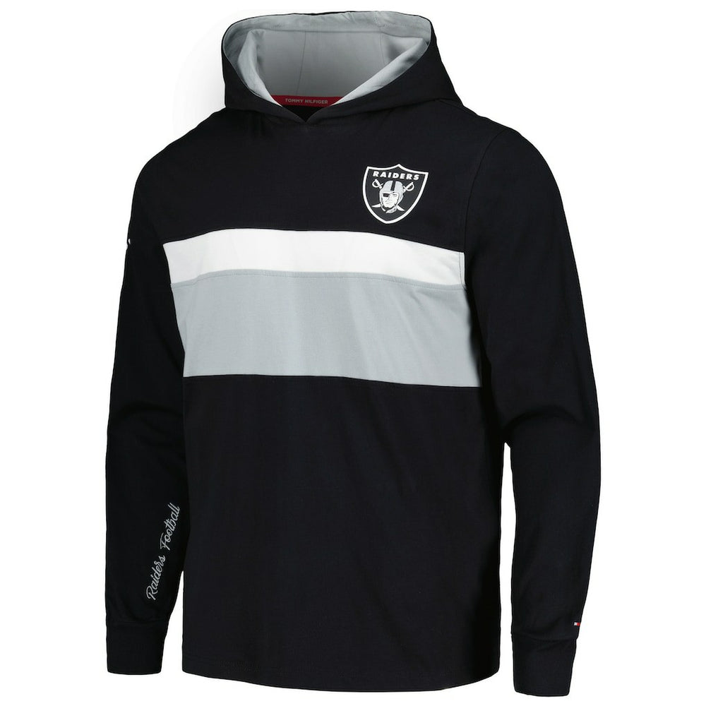 Las Vegas Raiders  Tommy Hilfiger Morgan Long Sleeve Hoodie T-Shirt