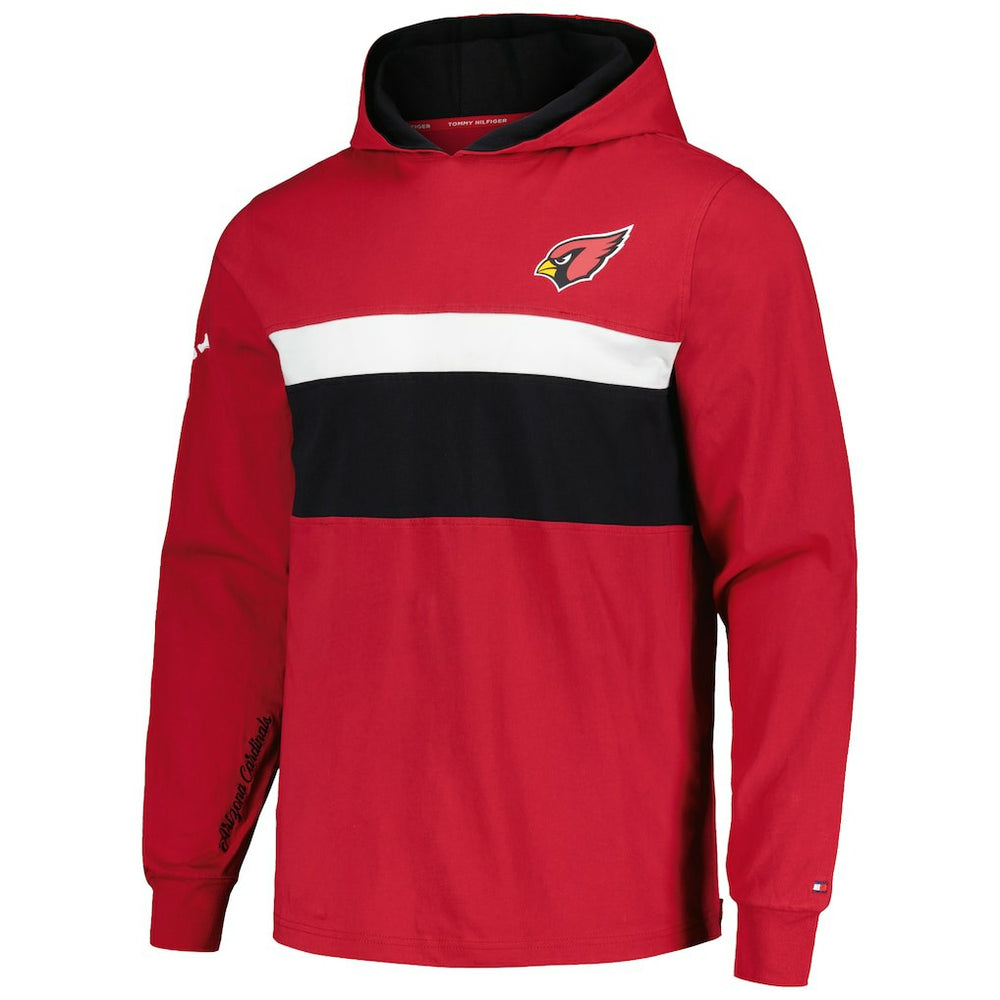 Arizona Cardinals  Tommy Hilfiger Morgan Long Sleeve Hoodie T-Shirt