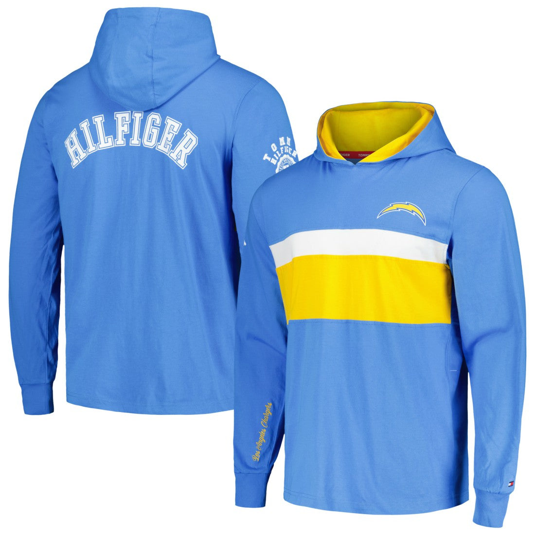 Los Angeles Chargers  Tommy Hilfiger Morgan Long Sleeve Hoodie T-Shirt