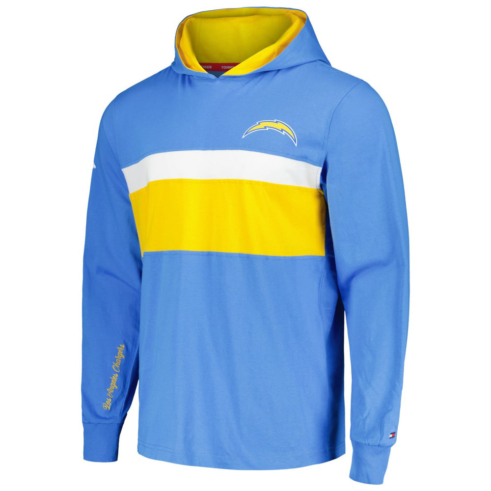 Los Angeles Chargers  Tommy Hilfiger Morgan Long Sleeve Hoodie T-Shirt
