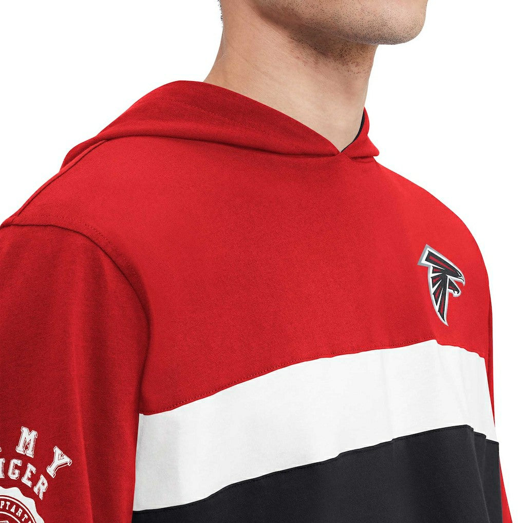 Atlanta Falcons  Tommy Hilfiger Morgan Long Sleeve Hoodie T-Shirt