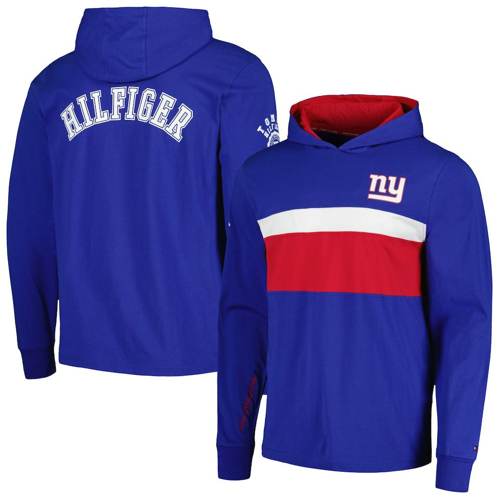 New York Giants  Tommy Hilfiger Morgan Long Sleeve Hoodie T-Shirt