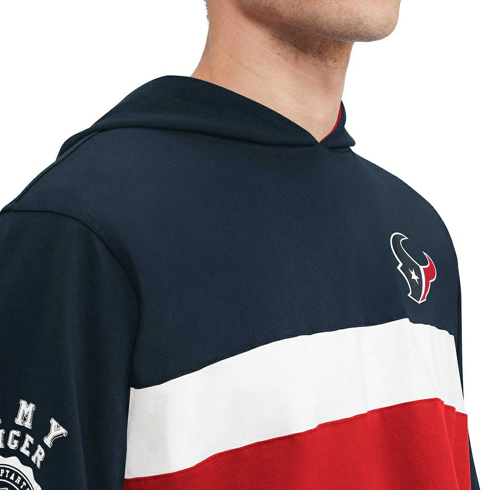 Houston Texans  Tommy Hilfiger Morgan Long Sleeve Hoodie T-Shirt