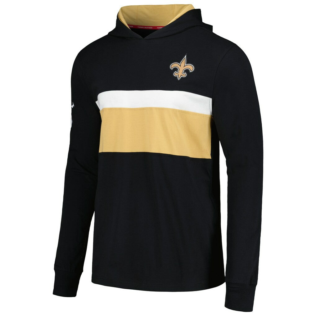 New Orleans Saints  Tommy Hilfiger Morgan Long Sleeve Hoodie T-Shirt