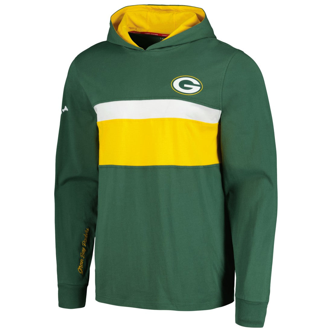 Green Bay Packers  Tommy Hilfiger Morgan Long Sleeve Hoodie T-Shirt