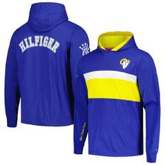 Los Angeles Rams  Tommy Hilfiger Morgan Long Sleeve Hoodie T-Shirt