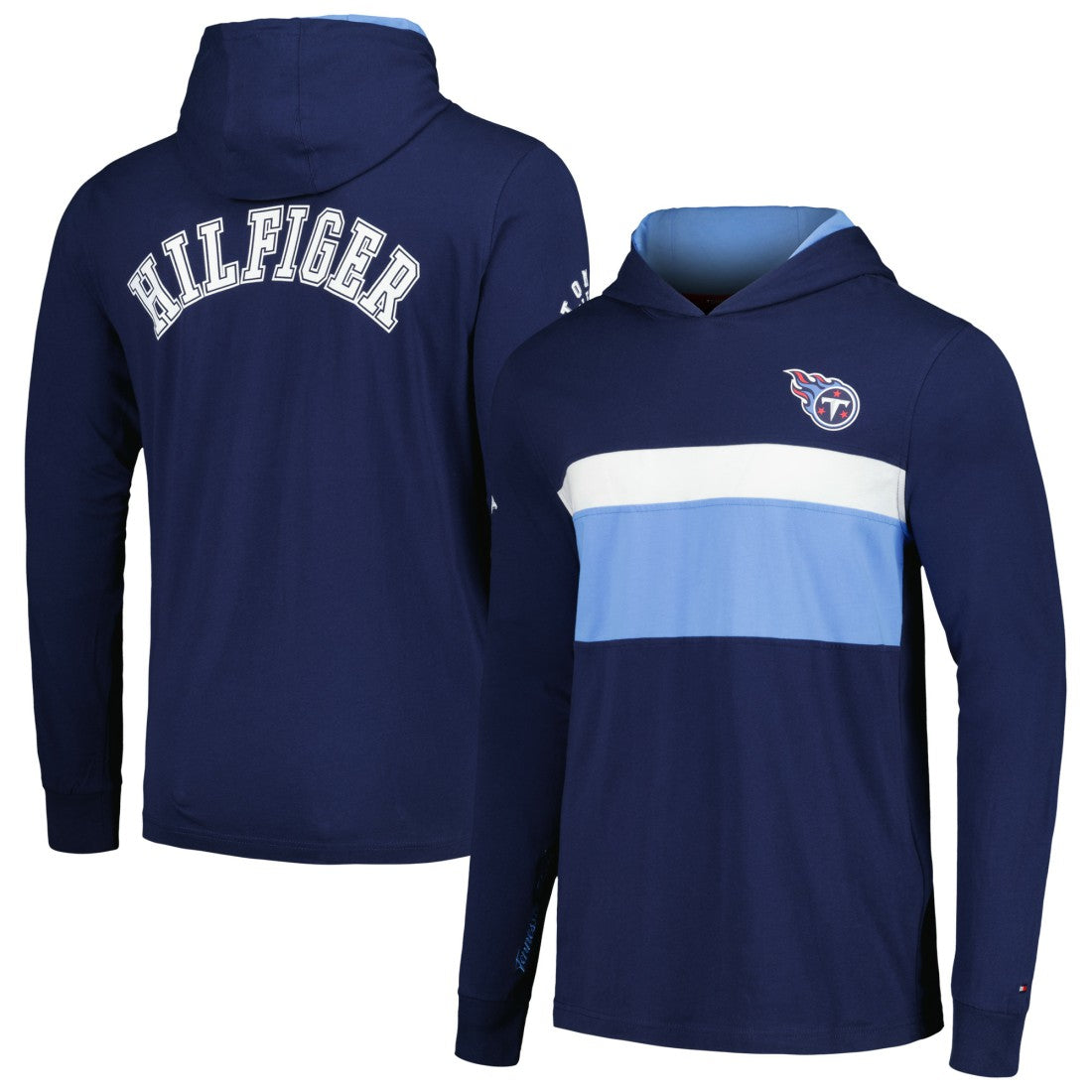 Tennessee Titans  Tommy Hilfiger Morgan Long Sleeve Hoodie T-Shirt