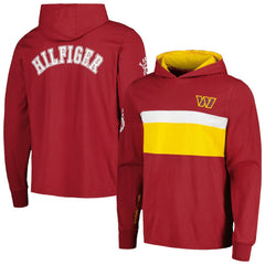 Washington Commanders  Tommy Hilfiger Morgan Long Sleeve Hoodie T-Shirt