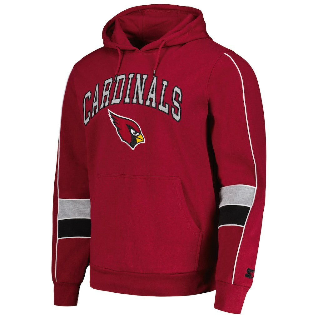 Arizona Cardinals  Starter Captain Pullover Hoodie