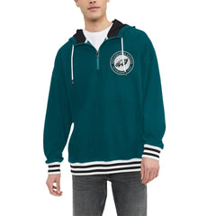 Philadelphia Eagles  Tommy Hilfiger Midnight Aaron Quarter-Zip Hoodie