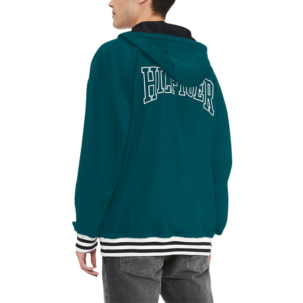 Philadelphia Eagles  Tommy Hilfiger Midnight Aaron Quarter-Zip Hoodie