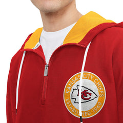 Kansas City Chiefs  Tommy Hilfiger Aaron Quarter-Zip Hoodie
