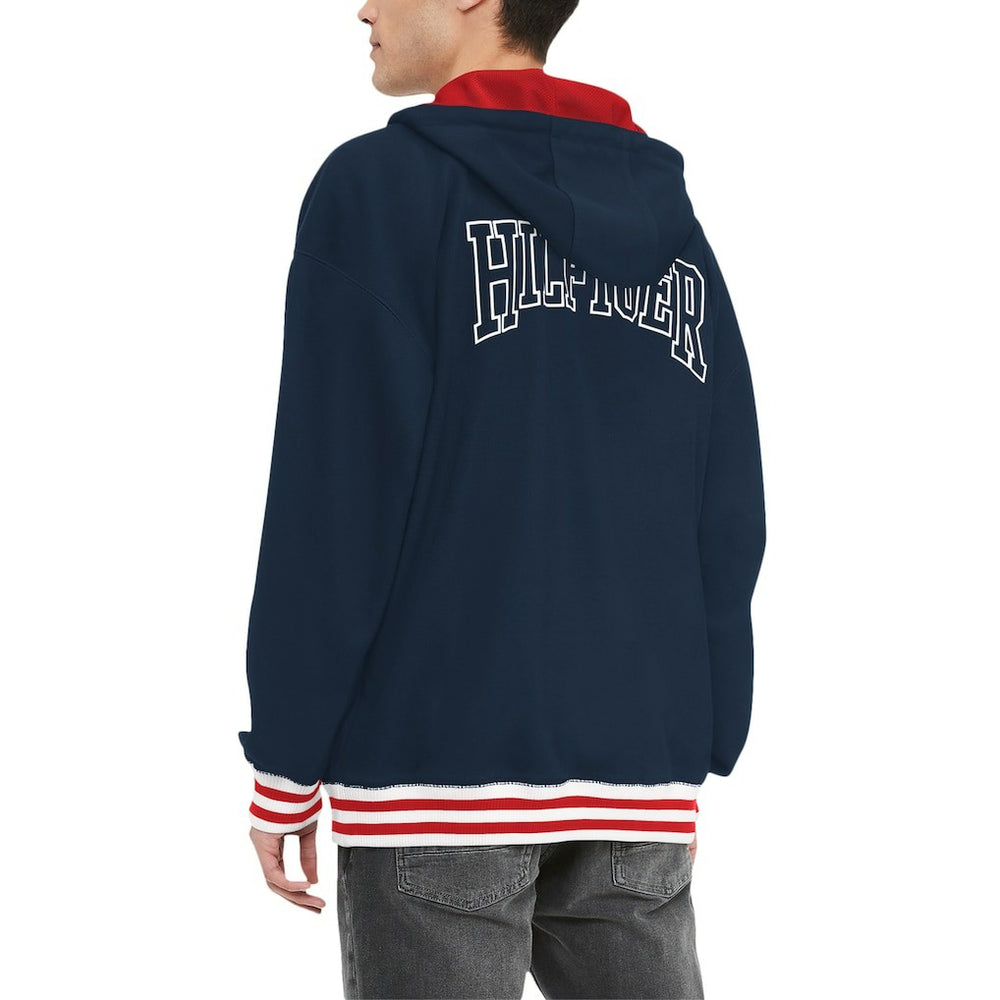 New England Patriots  Tommy Hilfiger Aaron Quarter-Zip Hoodie