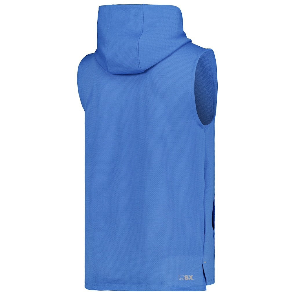 Los Angeles Chargers  MSX by Michael Strahan Marathon Sleeveless Pullover Hoodie