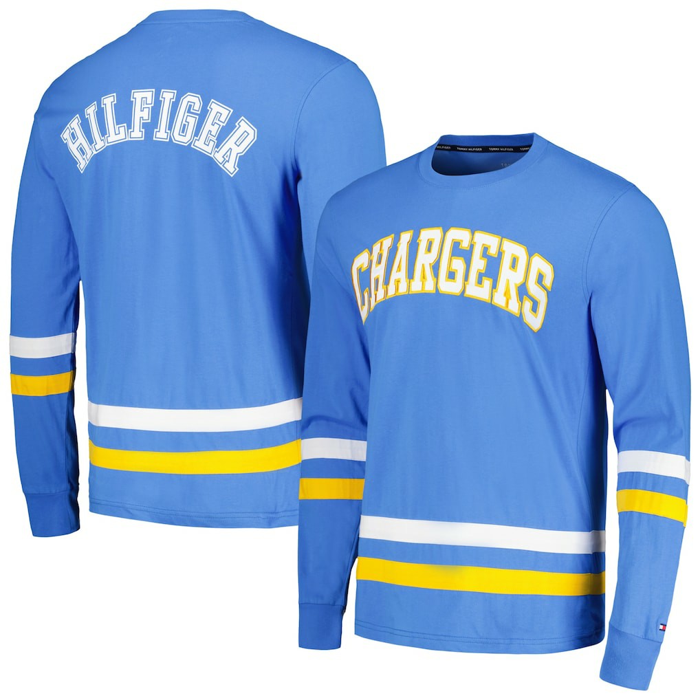 Los Angeles Chargers  Tommy Hilfiger Nolan Long Sleeve T-Shirt