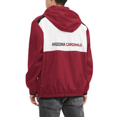 Arizona Cardinals  Tommy Hilfiger Carter Half-Zip Hooded Top