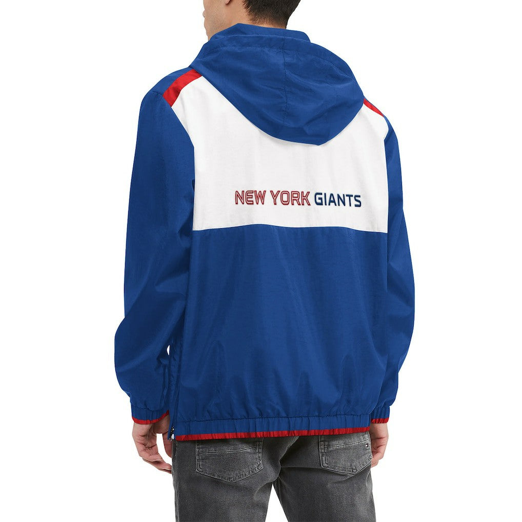 New York Giants  Tommy Hilfiger Carter Half-Zip Hooded Top