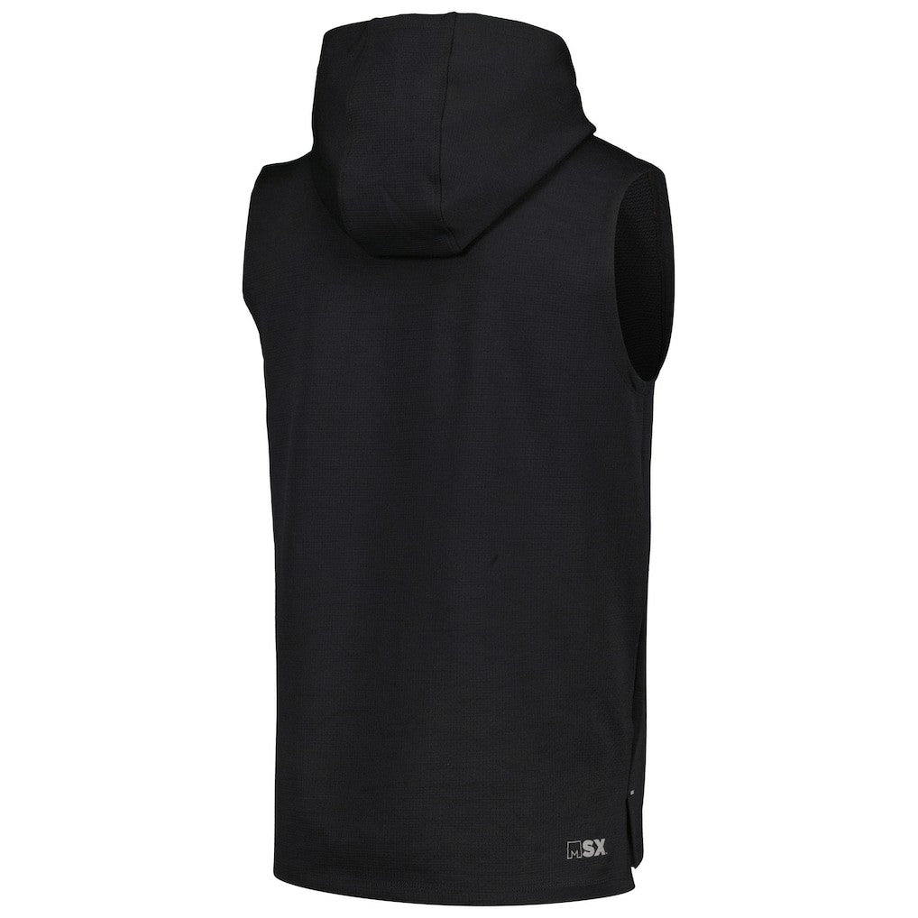 Las Vegas Raiders  MSX by Michael Strahan Marathon Sleeveless Pullover Hoodie