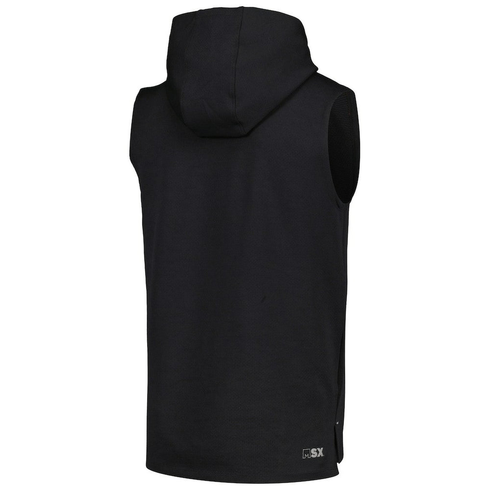 Las Vegas Raiders  MSX by Michael Strahan Marathon Sleeveless Pullover Hoodie