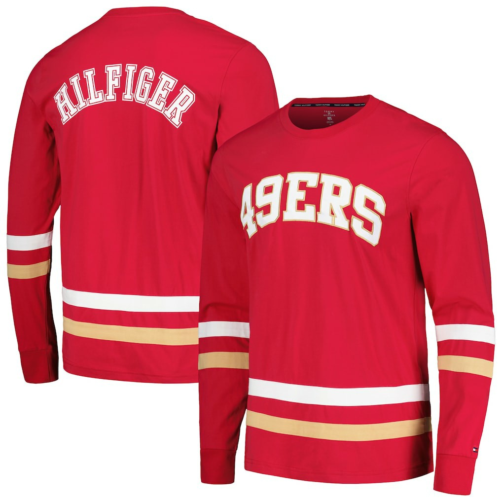 San Francisco 49ers  Tommy Hilfiger Nolan Long Sleeve T-Shirt