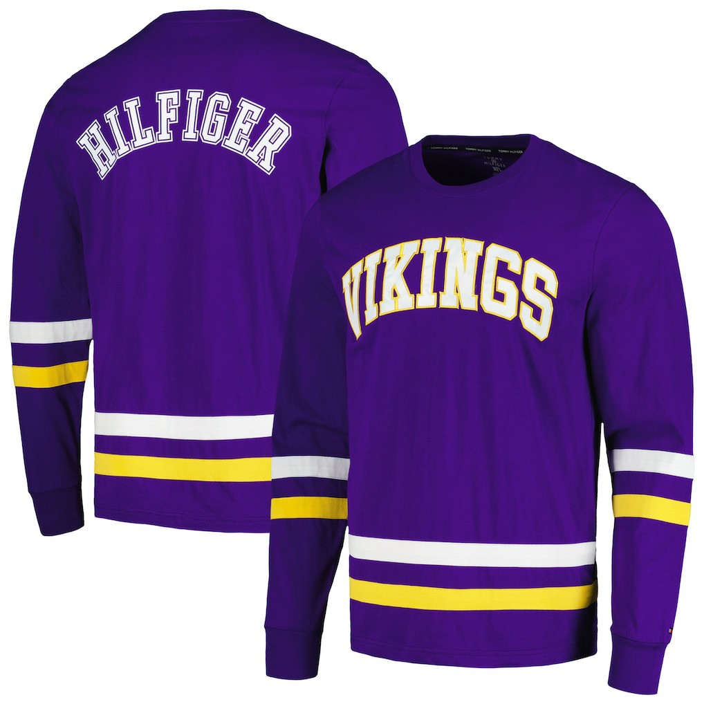 Minnesota Vikings  Tommy Hilfiger Nolan Long Sleeve T-Shirt