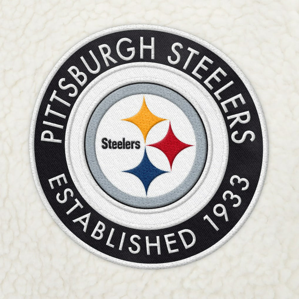 Pittsburgh Steelers  Tommy Hilfiger Jordan Sherpa Quarter-Zip Sweatshirt