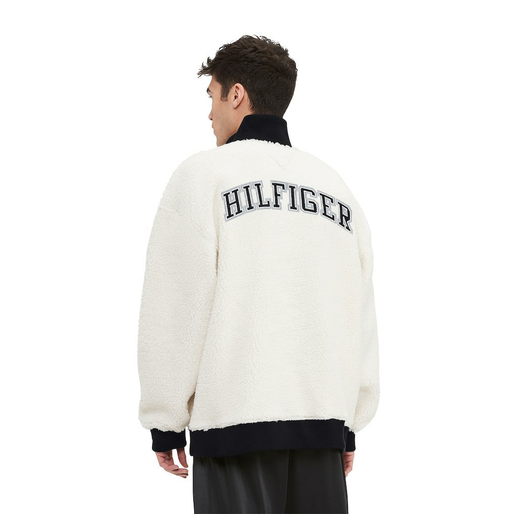 Las Vegas Raiders  Tommy Hilfiger Jordan Sherpa Quarter-Zip Sweatshirt