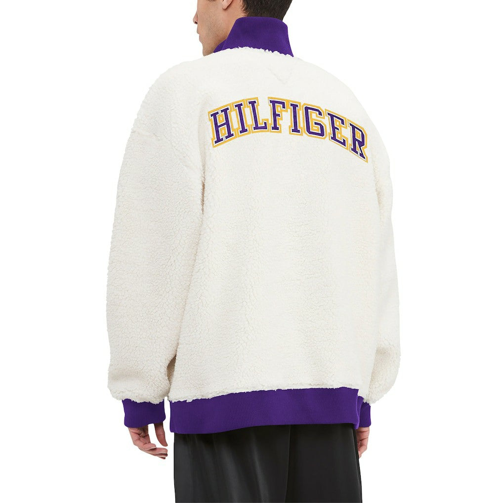 Minnesota Vikings  Tommy Hilfiger Jordan Sherpa Quarter-Zip Sweatshirt