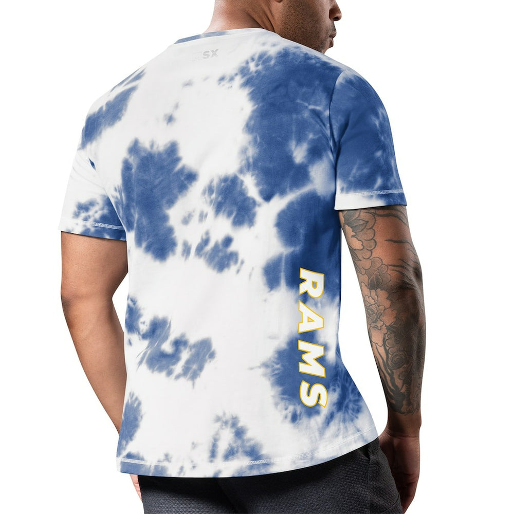 Los Angeles Rams  MSX by Michael Strahan Freestyle Tie-Dye T-Shirt