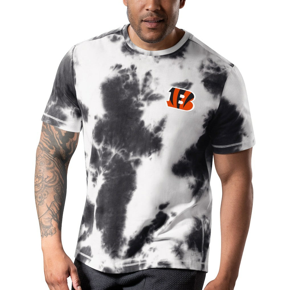 Cincinnati Bengals  MSX by Michael Strahan Freestyle Tie-Dye T-Shirt
