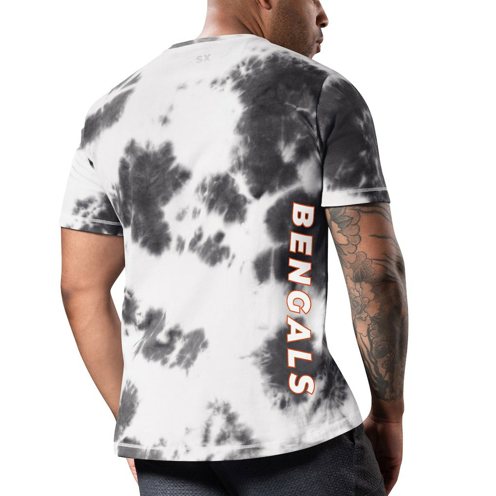 Cincinnati Bengals  MSX by Michael Strahan Freestyle Tie-Dye T-Shirt
