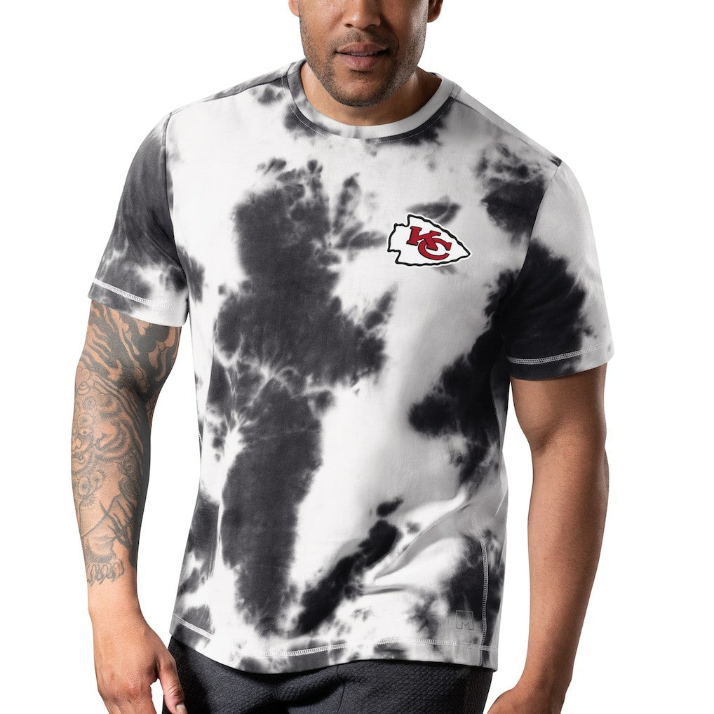 Kansas City Chiefs  MSX by Michael Strahan Freestyle Tie-Dye T-Shirt