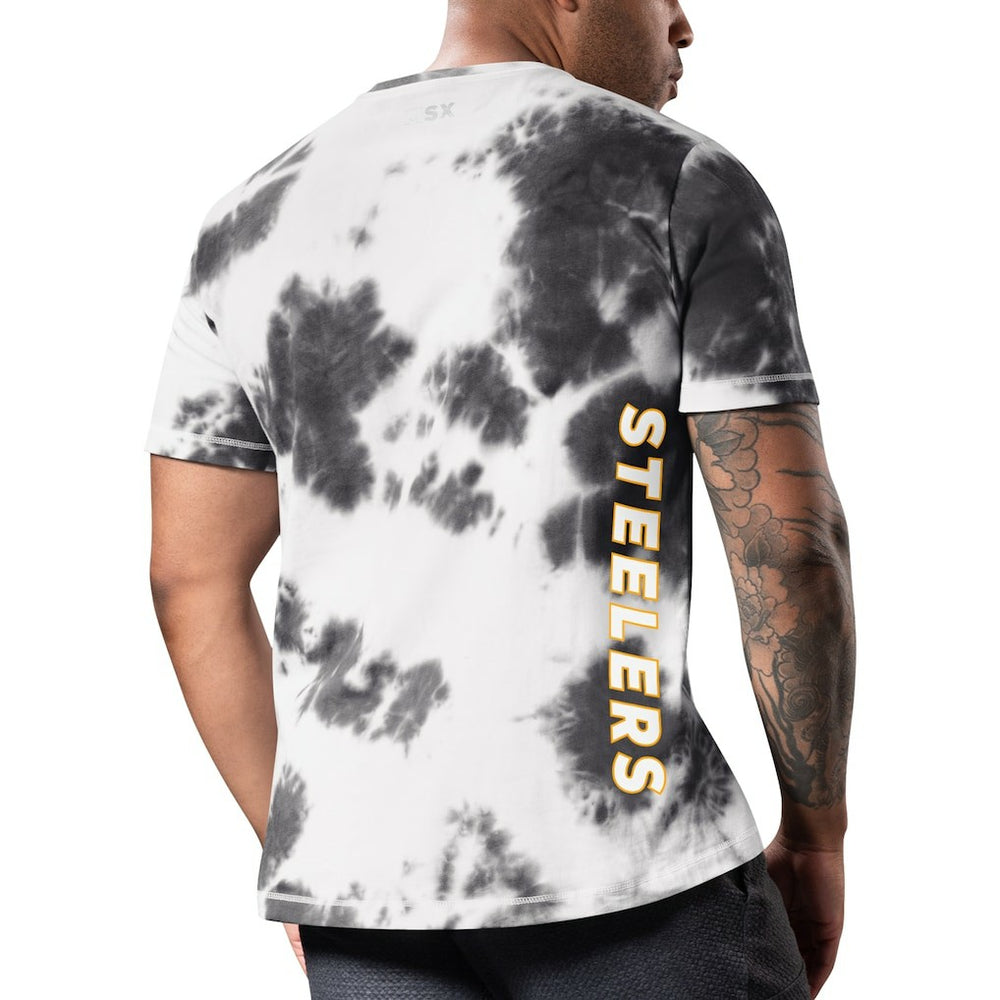 Pittsburgh Steelers  MSX by Michael Strahan Freestyle Tie-Dye T-Shirt