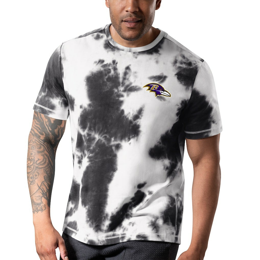 Baltimore Ravens  MSX by Michael Strahan Freestyle Tie-Dye T-Shirt