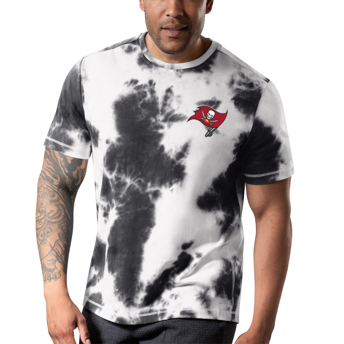 Tampa Bay Buccaneers  MSX by Michael Strahan Freestyle Tie-Dye T-Shirt