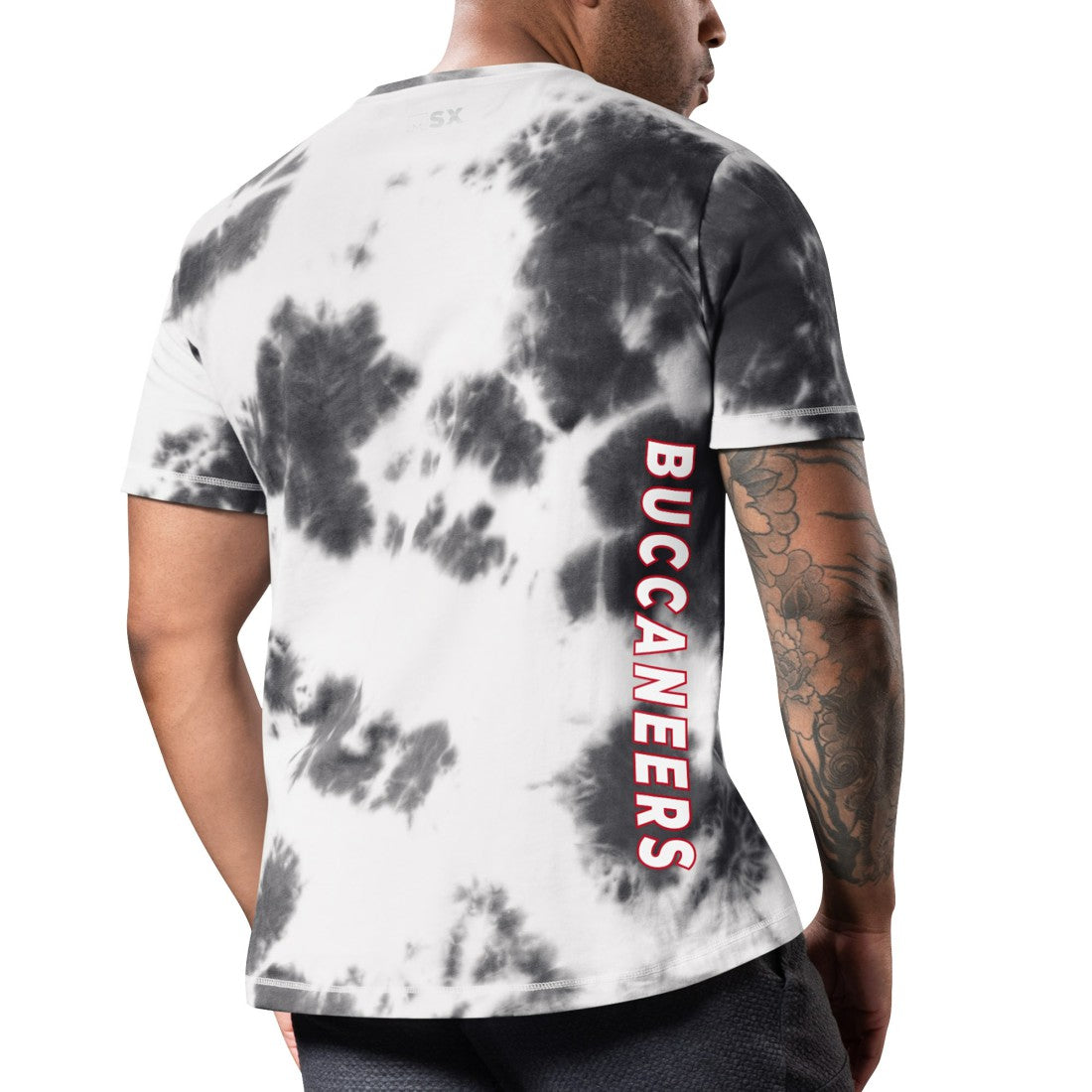 Tampa Bay Buccaneers  MSX by Michael Strahan Freestyle Tie-Dye T-Shirt