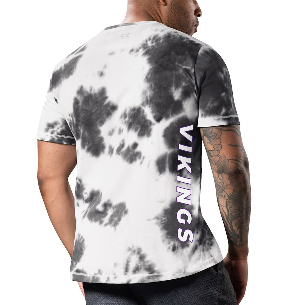 Minnesota Vikings  MSX by Michael Strahan Freestyle Tie-Dye T-Shirt